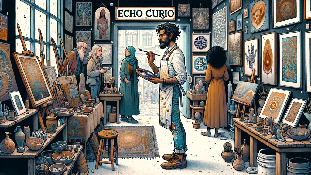 Featured Local Artists and Their Creations